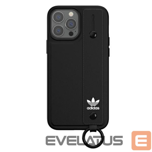 Чехол на заднюю панель Adidas Adidas OR Hand Strap Case iPhone 13 Pro Max 6.7" black/black 47139