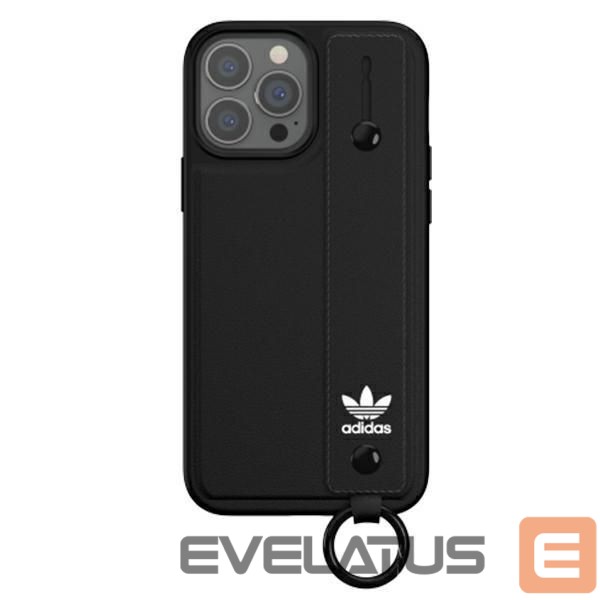 Чехол на заднюю панель Adidas Adidas OR Hand Strap Case iPhone 13 Pro Max 6.7" black/black 47139