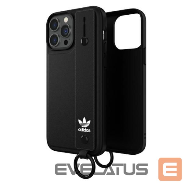 Чехол на заднюю панель Adidas Adidas OR Hand Strap Case iPhone 13 Pro Max 6.7" black/black 47139