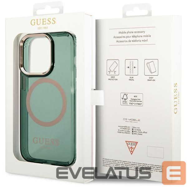 Чехол на заднюю панель Guess Green