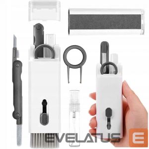 Другой аксессуар для телефона Hurtel  Multifunctional 7in1 cleaning set for headphones and keyboard - gray 