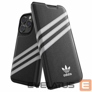 Чехол на заднюю панель Adidas  Adidas OR Booklet Case PU iPhone 14 Pro black/white 50196 