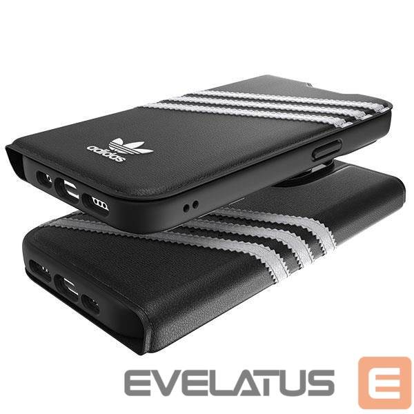Чехол на заднюю панель Adidas Adidas OR Booklet Case PU iPhone 14 Pro black/white 50196
