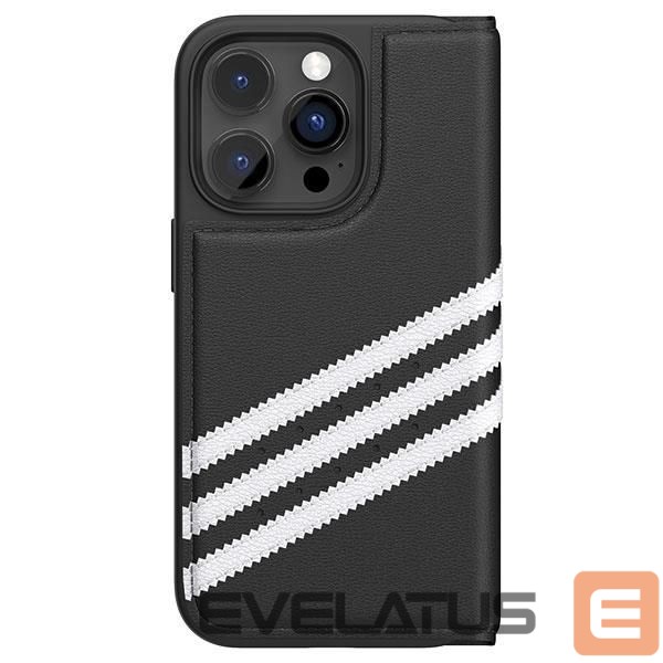 Чехол на заднюю панель Adidas Adidas OR Booklet Case PU iPhone 14 Pro black/white 50196