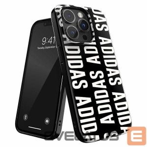 Чехол на заднюю панель Adidas  Adidas OR Snap Case Logo iPhone 14 Pro 6.1" black/black 50246 