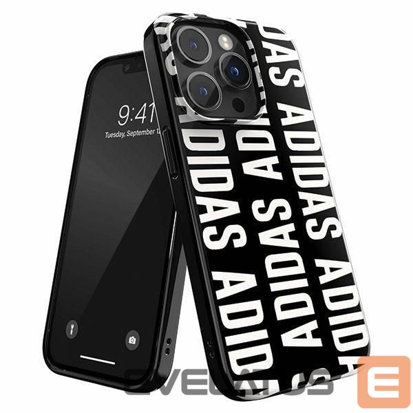 Чехол на заднюю панель Adidas Adidas OR Snap Case Logo iPhone 14 Pro 6.1" black/black 50246