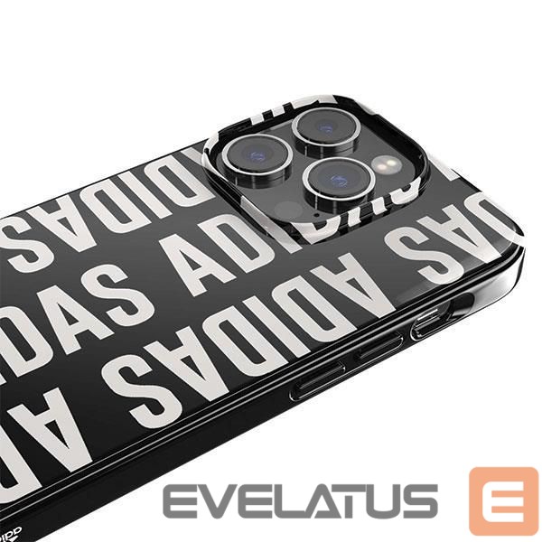 Чехол на заднюю панель Adidas Adidas OR Snap Case Logo iPhone 14 Pro 6.1" black/black 50246