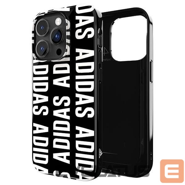 Чехол на заднюю панель Adidas Adidas OR Snap Case Logo iPhone 14 Pro 6.1" black/black 50246