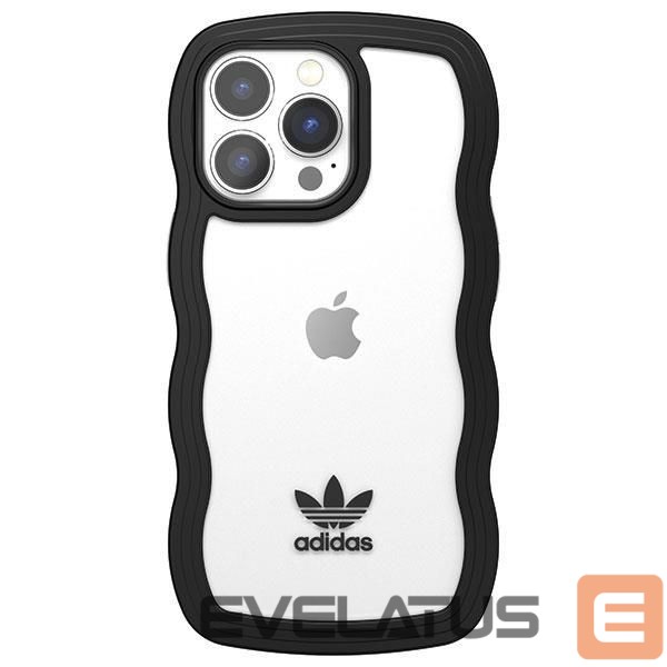 Чехол на заднюю панель Adidas Black || Transparent