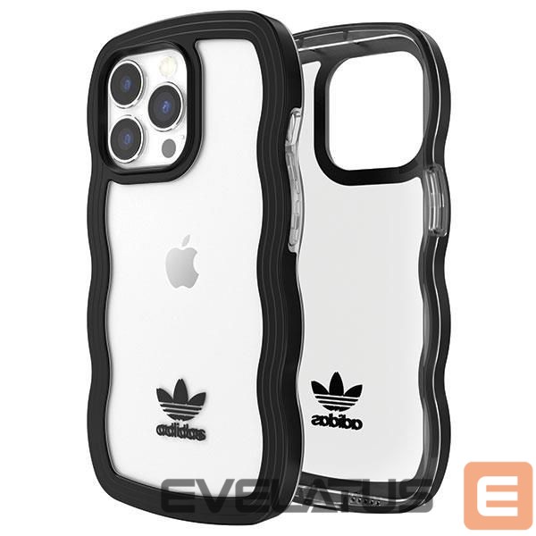 Чехол на заднюю панель Adidas Black || Transparent
