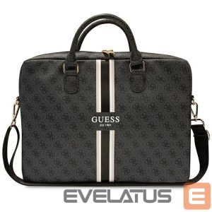 Чехол на заднюю панель Guess  Guess 4G Printed Stripes bag for a 16" laptop - black 