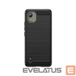 Чехол на заднюю панель Hurtel  Carbon Case silicone case for Nokia C110 - black 