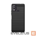 Чехол на заднюю панель Hurtel  Carbon Case silicone case for Nokia C22 - black 