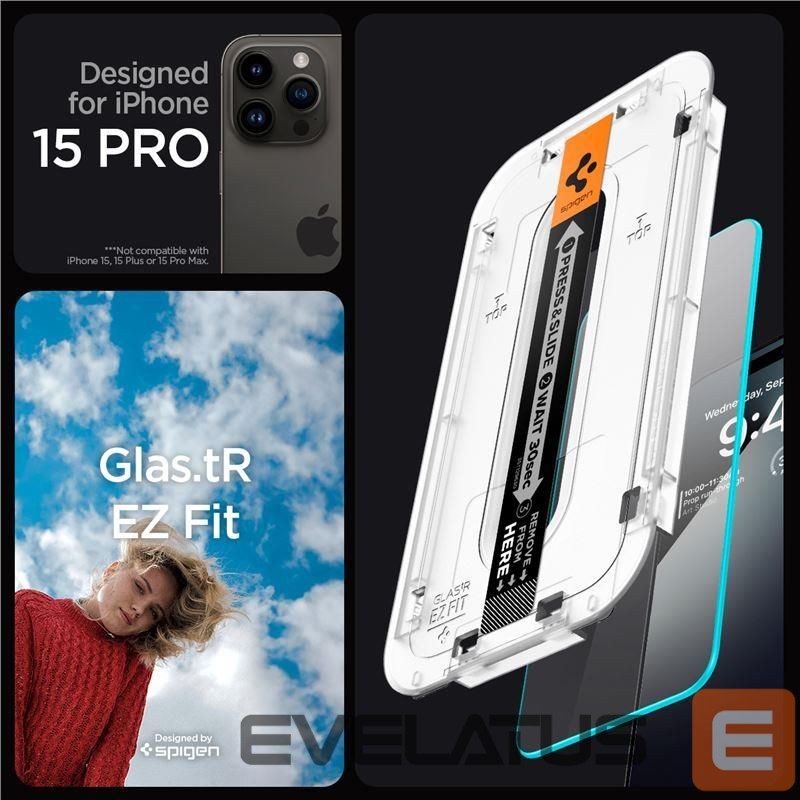 Защитное стекло Spigen 2