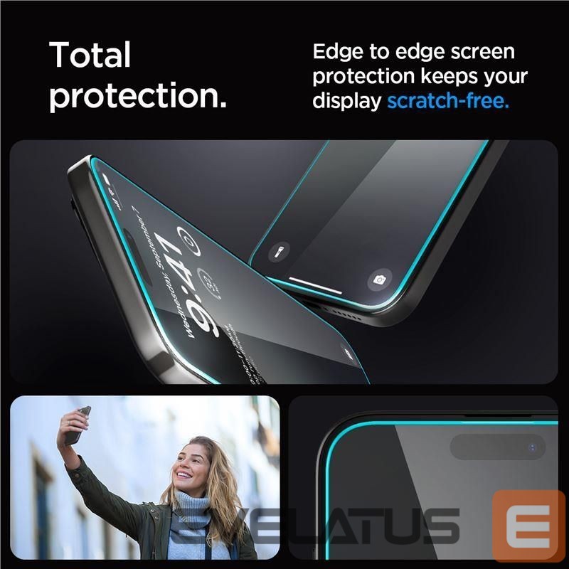 Защитное стекло Spigen 2