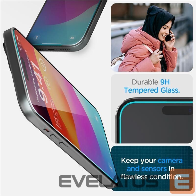 Защитное стекло Spigen 1