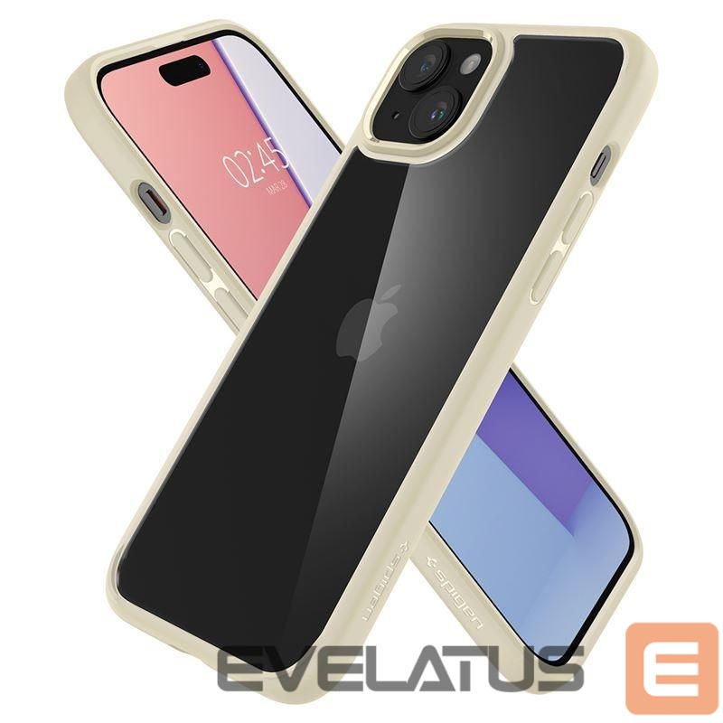 Чехол на заднюю панель Spigen Beige || Transparent