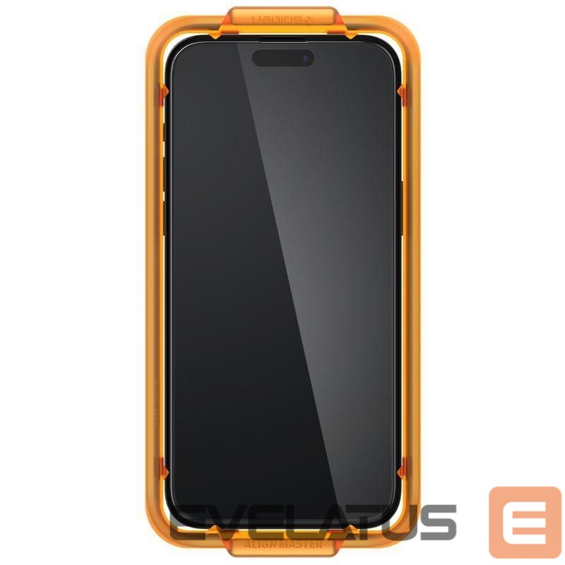 Защитное стекло Spigen - Spigen ALM Glass FC tempered glass for iPhone 15 Plus - black 2 pcs.
