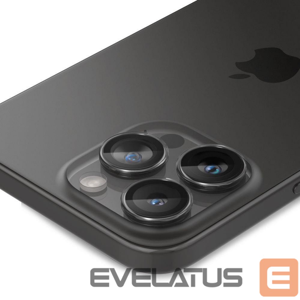 Защитное стекло Spigen Spigen Glas.tR EZ Fit Optik Pro Camera Cover for iPhone 15 Pro / 15 Pro Max / 16 Pro / 16 Pro Max / 17 Pro / 17 Pro Max - 2 pcs.