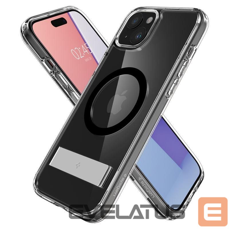 Чехол на заднюю панель Spigen Transparent || Black