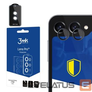 Защитное стекло 3MK  Samsung Galaxy Z Flip 5 - 3mk Lens Protection Pro Black 