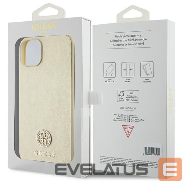 Чехол на заднюю панель Guess Gold