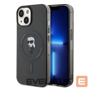 Чехол на заднюю панель Karl Lagerfeld  Karl Lagerfeld IML Ikonik MagSafe case for iPhone 15 - black 
