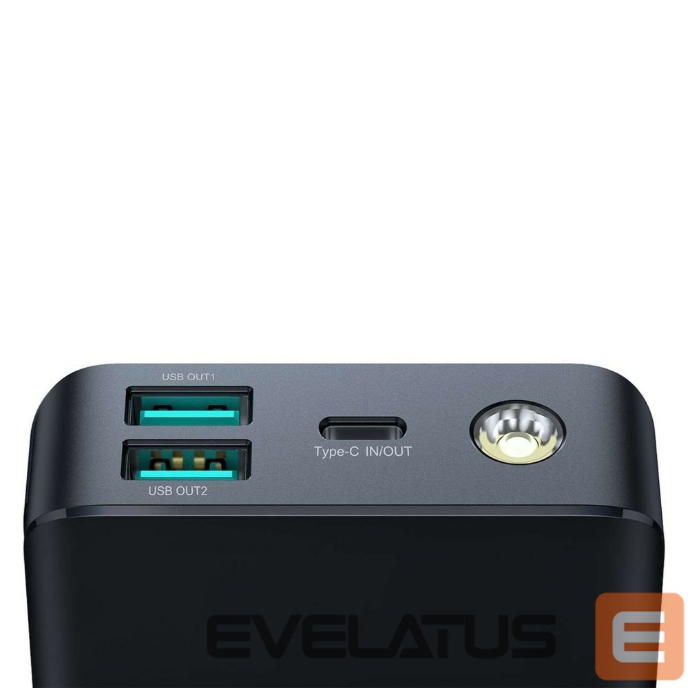 Внешний аккумулятор Joyroom Powerbank Joyroom JR-PBF02 30W 20000mAh + USB-A - USB-C cable 0.25m - black