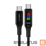 Кабель Acefast  Acefast C7-03 USB-C USB-C 100W 1.2m cable with display - black 