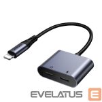 Адаптер Joyroom  Joyroom SY-L02 Lightning to 2x Lightning DAC adapter 2in1 - black 