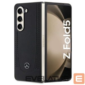 Чехол на заднюю панель Mercedes-Benz  Mercedes Leather Urban case for Samsung Galaxy Z Fold 5 - black 