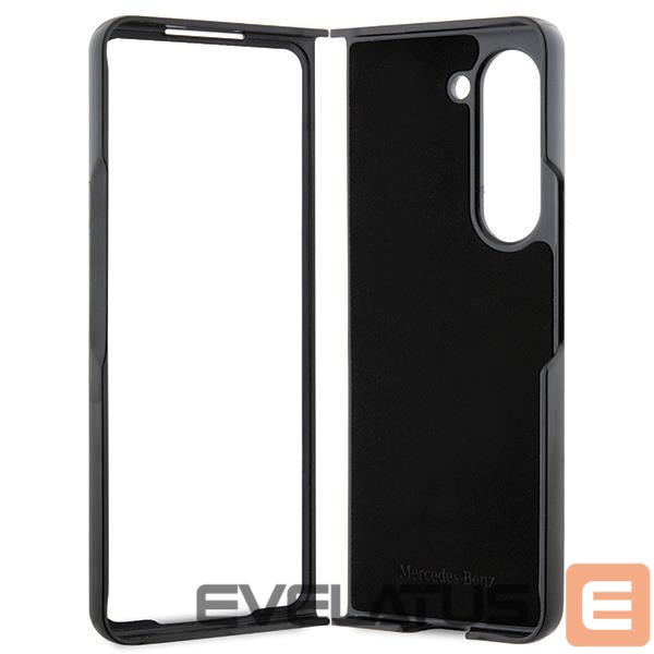 Чехол на заднюю панель Mercedes-Benz Mercedes Leather Urban case for Samsung Galaxy Z Fold 5 - black