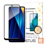 Защитное стекло Hurtel  Wozinsky Full Glue Tempered Glass with Black Frame for Xiaomi POCO C65/Redmi 13C 