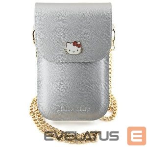 Чехол на заднюю панель Hello Kitty  Silver 