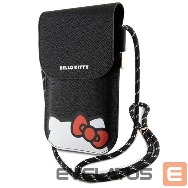 Чехол на заднюю панель Hello Kitty Black