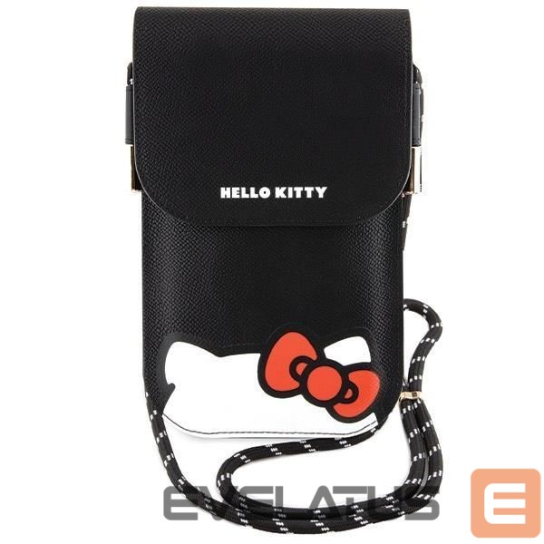 Чехол на заднюю панель Hello Kitty Black