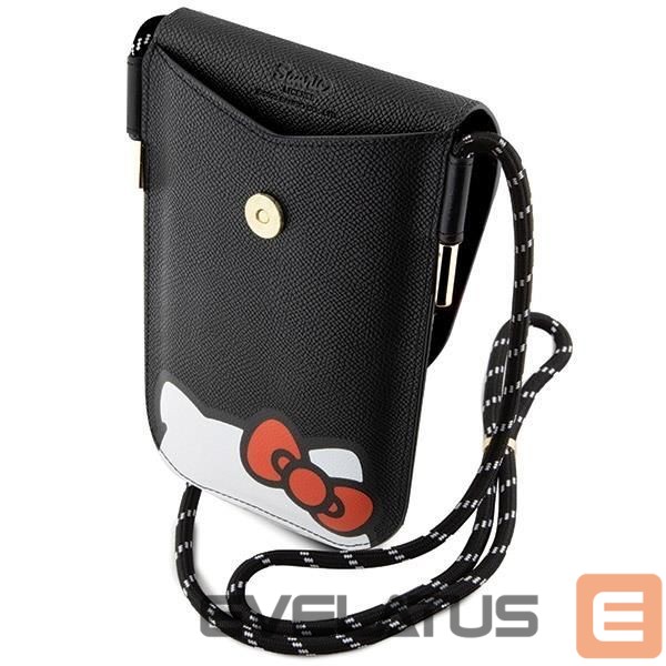 Чехол на заднюю панель Hello Kitty Black