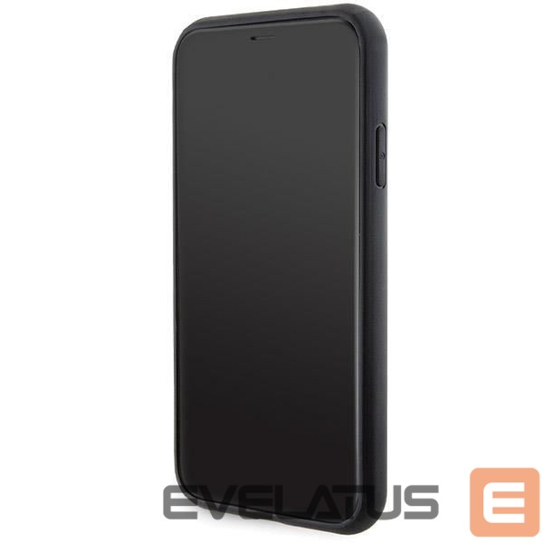 Чехол на заднюю панель Karl Lagerfeld Karl Lagerfeld Gripstand Saffiano Choupette Pins Case for iPhone 11 / Xr - Black
