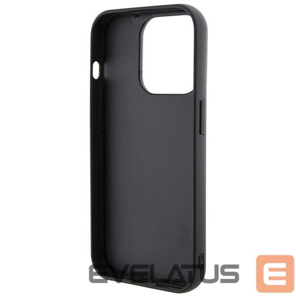Чехол на заднюю панель Karl Lagerfeld Karl Lagerfeld Gripstand Saffiano Karl&Choupette Pins case for iPhone 13 Pro / 13 - black