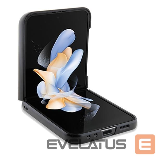 Чехол на заднюю панель Mercedes-Benz Mercedes Leather Urban case for Samsung Galaxy Z Flip 5 - black