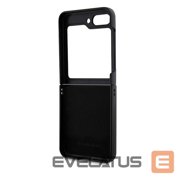 Чехол на заднюю панель Mercedes-Benz Mercedes Leather Urban case for Samsung Galaxy Z Flip 5 - black