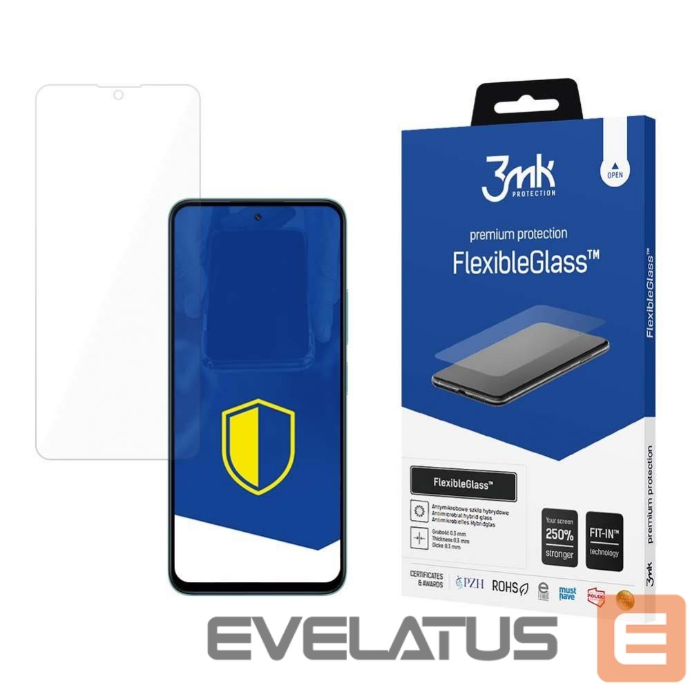 Защитное стекло 3MK 3mk FlexibleGlass hybrid glass on Poco M6 Pro 5G