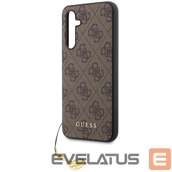 Чехол на заднюю панель Guess Guess GUHCS23FEGF4GBR S23 FE S711 brown/brown hardcase 4G Charms Collection