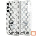 Чехол на заднюю панель Karl Lagerfeld  Karl Lagerfeld KLHCS23FEHNCMKLT S23 FE S711 transparent hardcase Monogram Choupette 