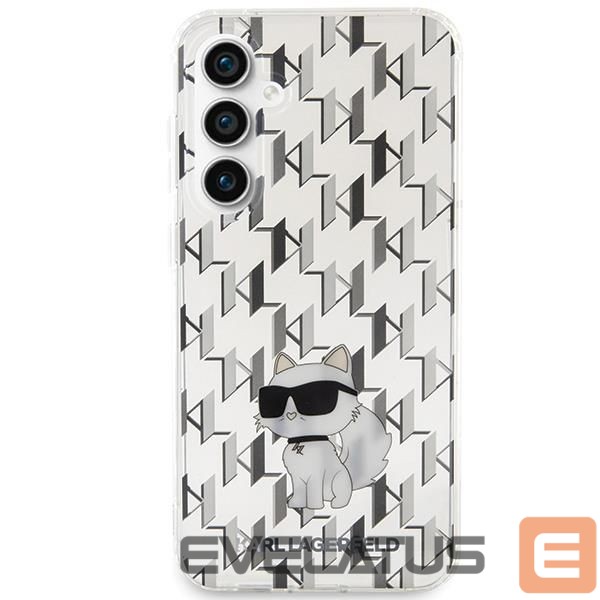 Чехол на заднюю панель Karl Lagerfeld Karl Lagerfeld KLHCS23FEHNCMKLT S23 FE S711 transparent hardcase Monogram Choupette