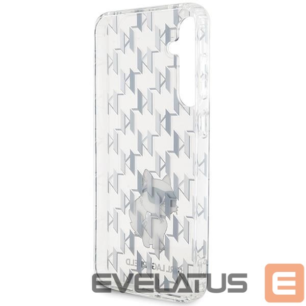 Чехол на заднюю панель Karl Lagerfeld Karl Lagerfeld KLHCS23FEHNCMKLT S23 FE S711 transparent hardcase Monogram Choupette