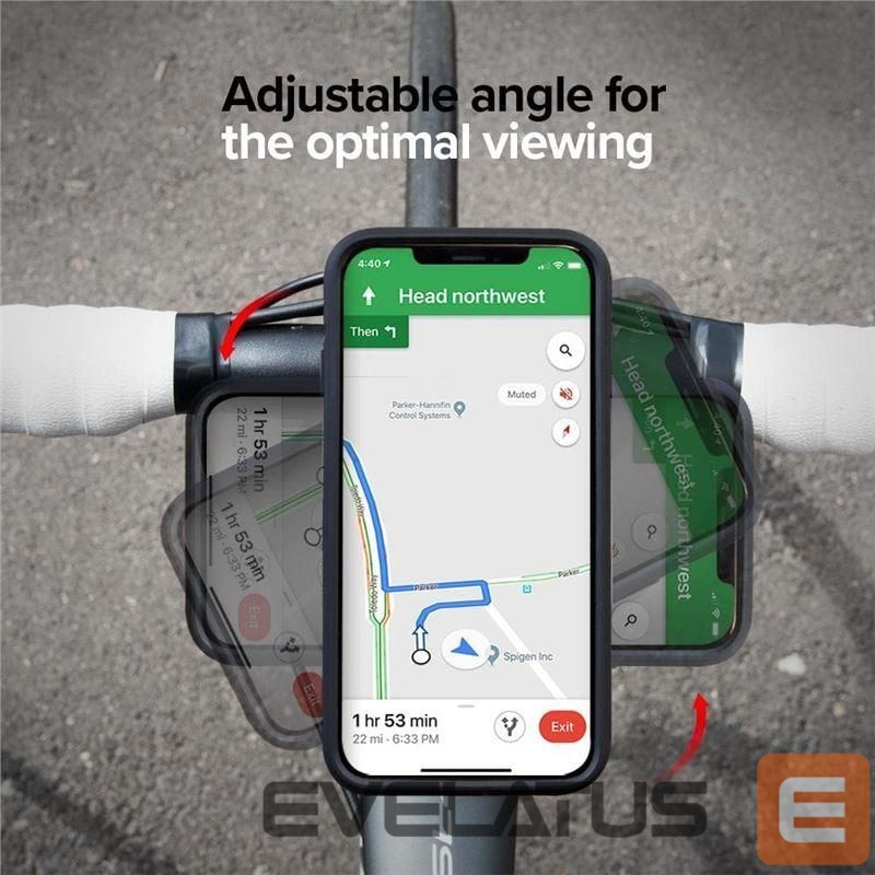 Авто держатель Spigen Spigen Gearlock MS100 Bike Handlebar Mount - Black