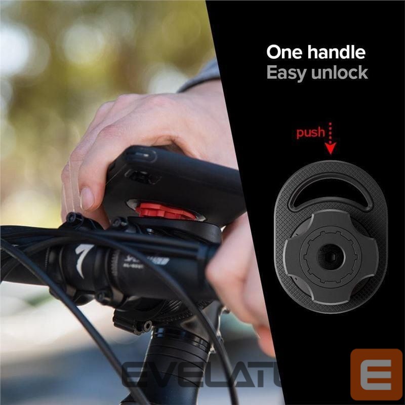Авто держатель Spigen Spigen Gearlock MS100 Bike Handlebar Mount - Black