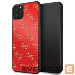Чехол на заднюю панель Guess  Guess GUHCN654GGPRE iPhone 11 Pro Max red/red hard case 4G Double Layer Glitter