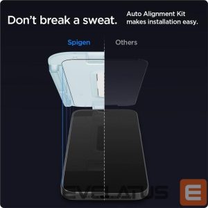 Защитное стекло Spigen  Spigen Glas.tR EZ Fit Tempered Glass for iPhone 12 / iPhone 12 Pro - 2 pcs. 